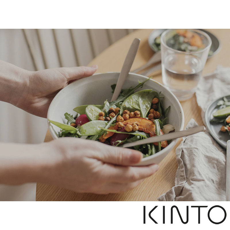KINTO FOG系列餐碗19cm (灰白 深灰 日本製)