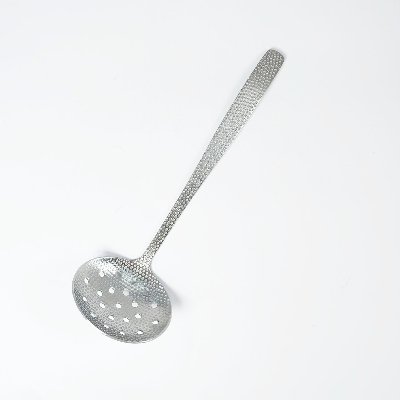 不鏽鋼錘紋漏孔匙 22*6.5cm