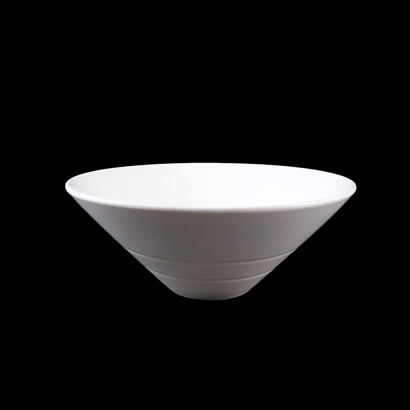 大同磁器 象牙強化 日式尖底碗 S001(16.2x16.2xH6.5cm)