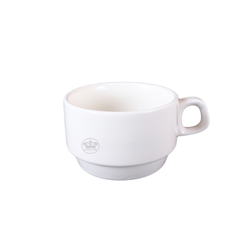 大同磁器 象牙強化 純咖啡杯 S001(11x8.5xH5.2cm)