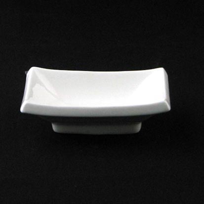大同磁器 象牙強化 角千代久 S001(10x7xH2.8cm)