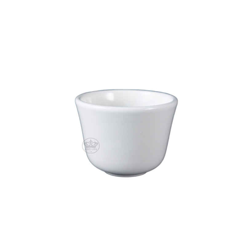 大同磁器 象牙強化 港式茶杯 S001(7.6x7.6xH5.5cm/100cc)