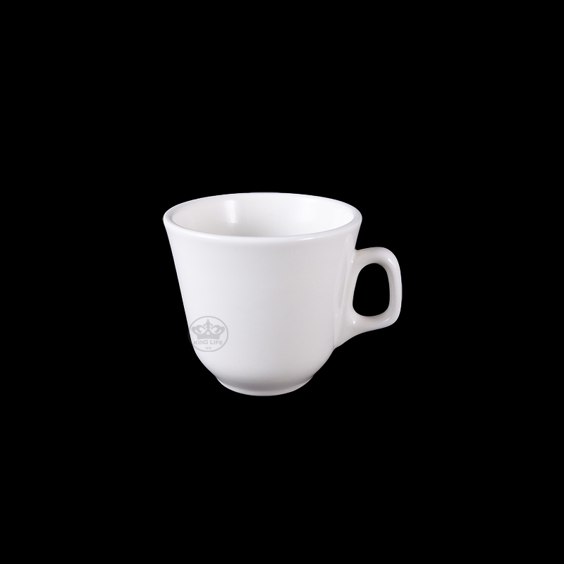 大同磁器 象牙強化 賓咖啡杯 S001(9.7x8xH7.3cm/160cc)