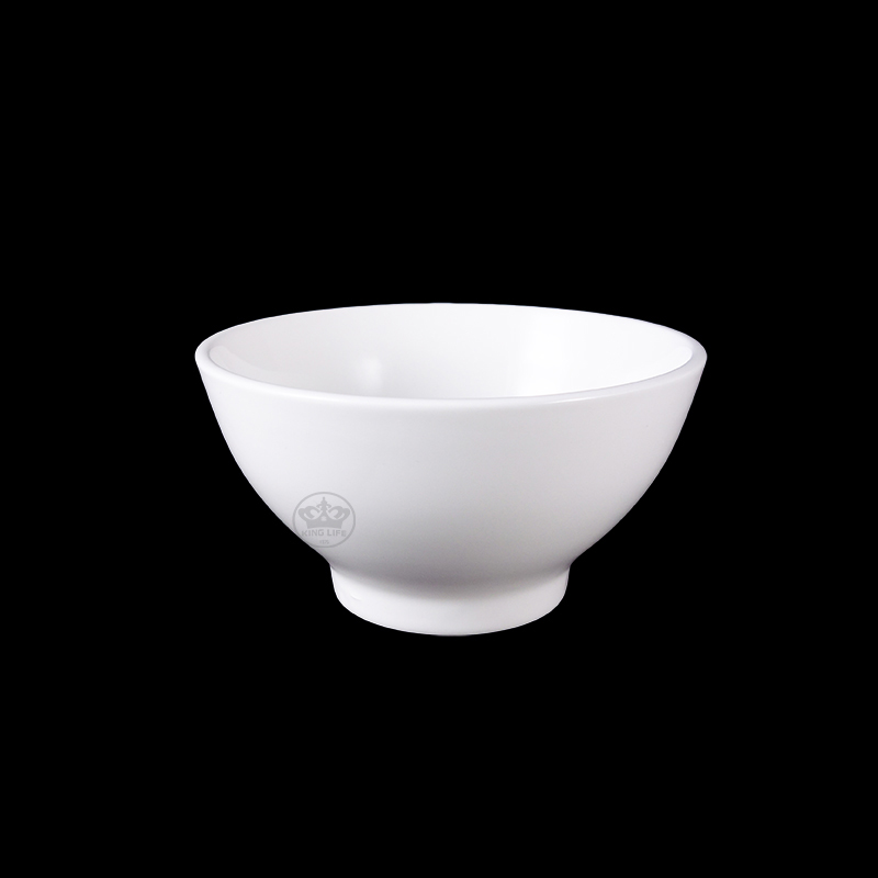 大同磁器 象牙強化 4.8粥碗 S001(8)(14x14xH7.3cm)