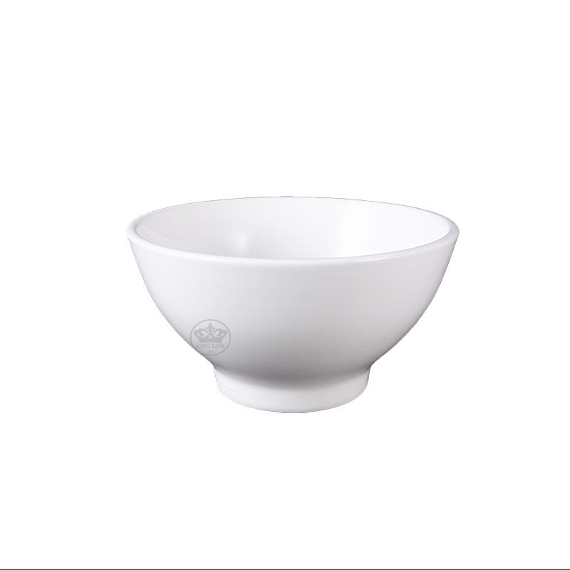 大同磁器 象牙強化 4.8粥碗 S001(8)(14x14xH7.3cm)