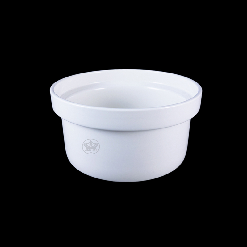 大同磁器 象牙強化4.5寸如盅(身) S001(13.5x13.5xH9cm/750cc)