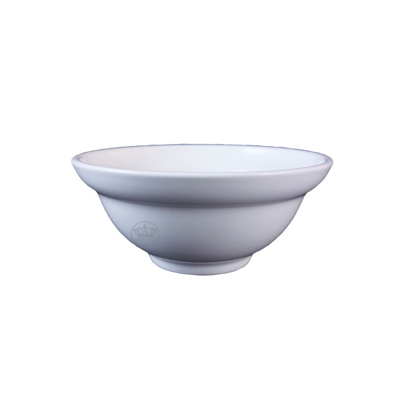 大同磁器 象牙強化 4.5寸新型天井 S001 (3)(13.7x13.7xH6cm)