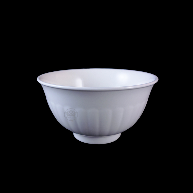 大同磁器 象牙強化 5.3寸蓮花碗 S001(7) (15.8x15.8xH8.7cm)