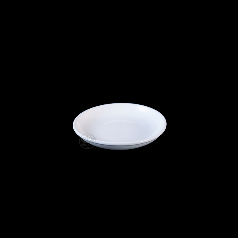 大同磁器 象牙強化 2.8寸皿 S001(8.6x8.6xH1.7cm)