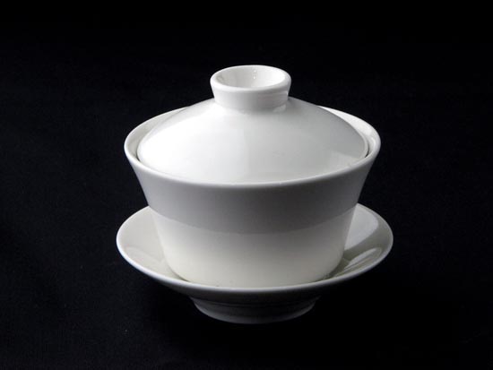 大同瓷器 象牙強化 三件茶碗 (9*9xH5.5cm/140cc)