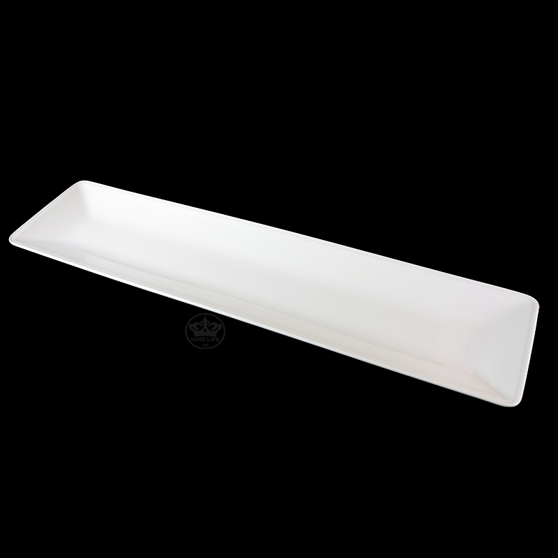 大同磁器 象牙強化 長方型創意皿 S001(51.6x13xH3cm)