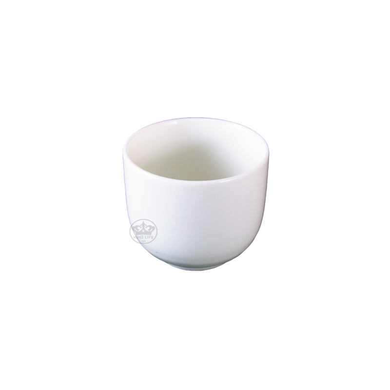 大同磁器 象牙強化 白木屋湯吞(身) S001(7.4x7.4xH7.1cm)