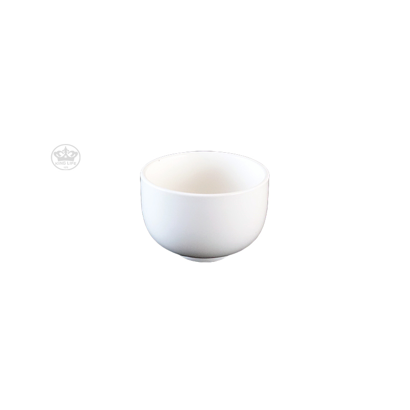 大同磁器 象牙強化 2.4寸矮杯 S001(7.5x7.5xH5.2cm/150cc)