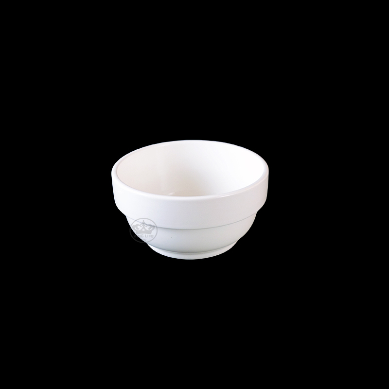 大同磁器 象牙強化 4寸湯碗 S001(10.5x10.5xH5.5cm)