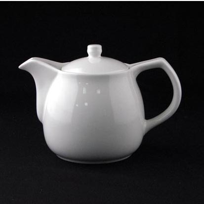 大同磁器 象牙強化 450CC茶壺 S001(17x10.3xH12cm/520cc)
