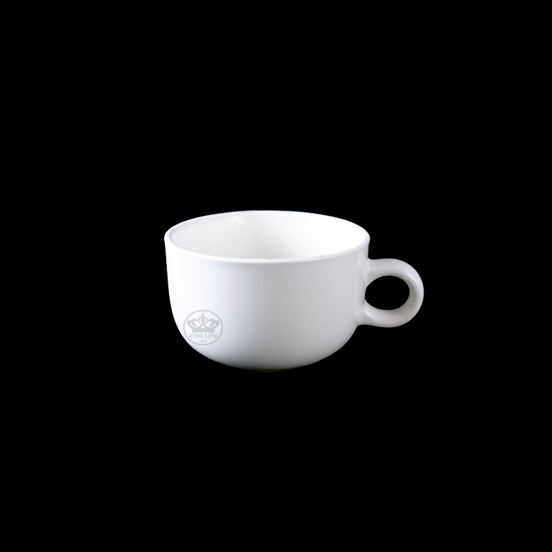 大同磁器 象牙強化 長航Saucer/Bowl杯 S001(10.3x7.8xH5cm/140cc)