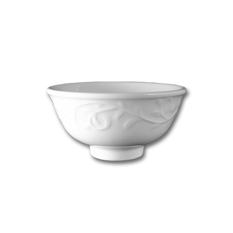 大同磁器 象牙強化 3.6吋飯碗 福藤(11.2x11.2xH5.7cm)