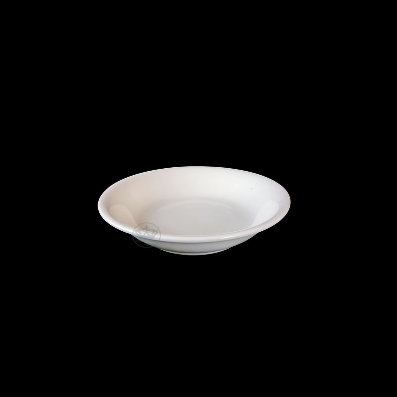 大同磁器 象牙強化 68型5吋皿 S001(14.2x14.2xH3.3cm)