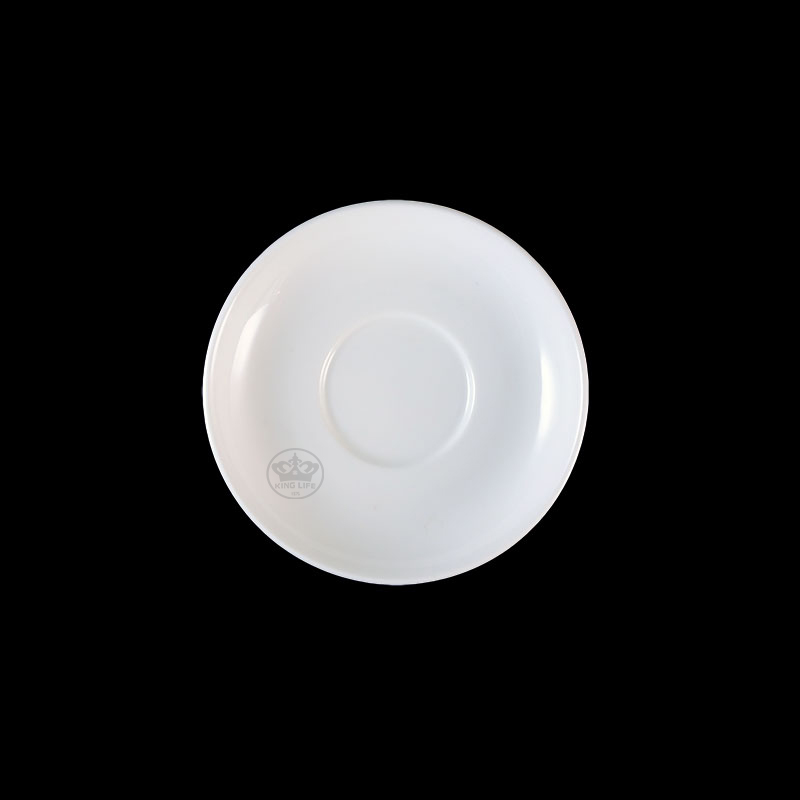 大同磁器 象牙強化 68型4吋魚翅盅底皿 S001(14x14xH2.5cm)