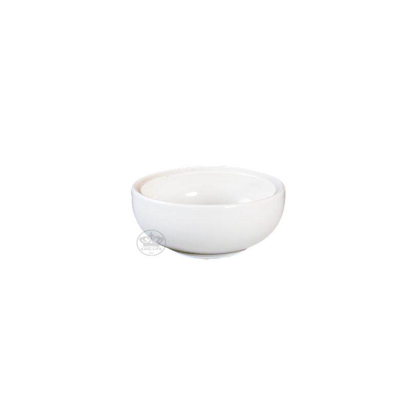 大同磁器 象牙強化 調味料罐(身) S001(7.5x7.5xH3cm)