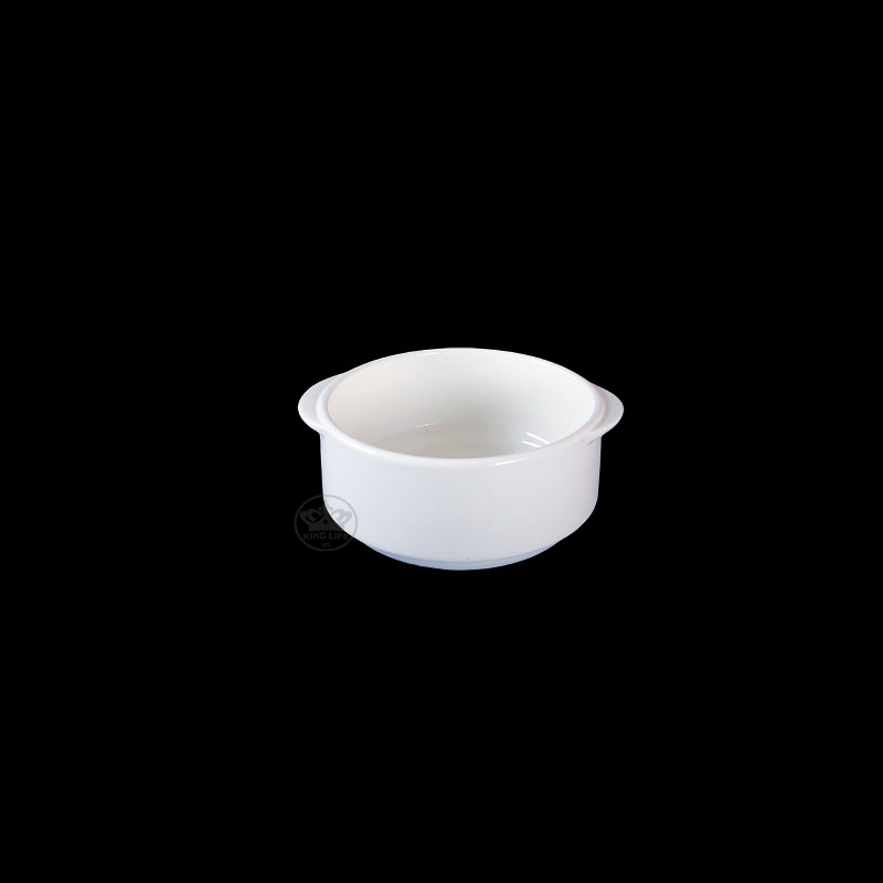 大同磁器 象牙強化 4 1/8魚刺盅(無蓋) S001(10.5x10.5xH5.5cm/280cc)