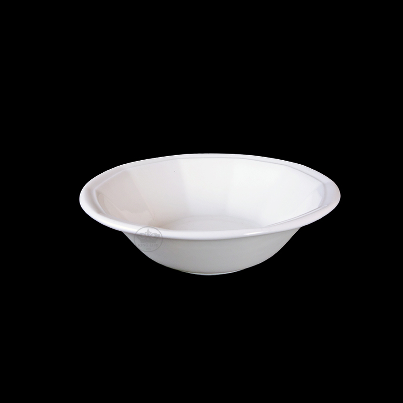 大同磁器 象牙強化 73型7吋湯碗 S001
