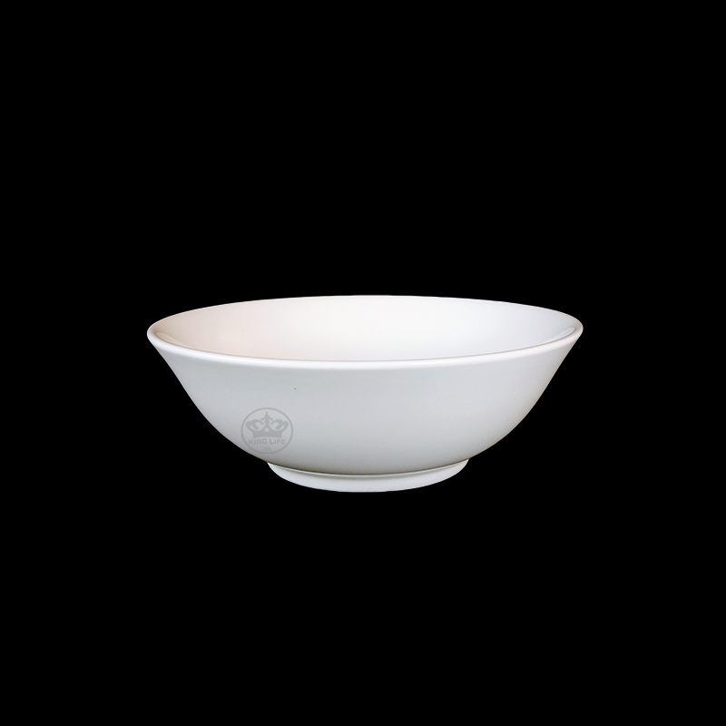 大同磁器 象牙強化 14號生意碗 S001(14)(16x16xH5.5cm)