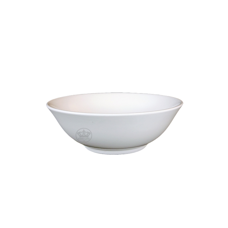 大同磁器 象牙強化 14號生意碗 S001(14)(16x16xH5.5cm)