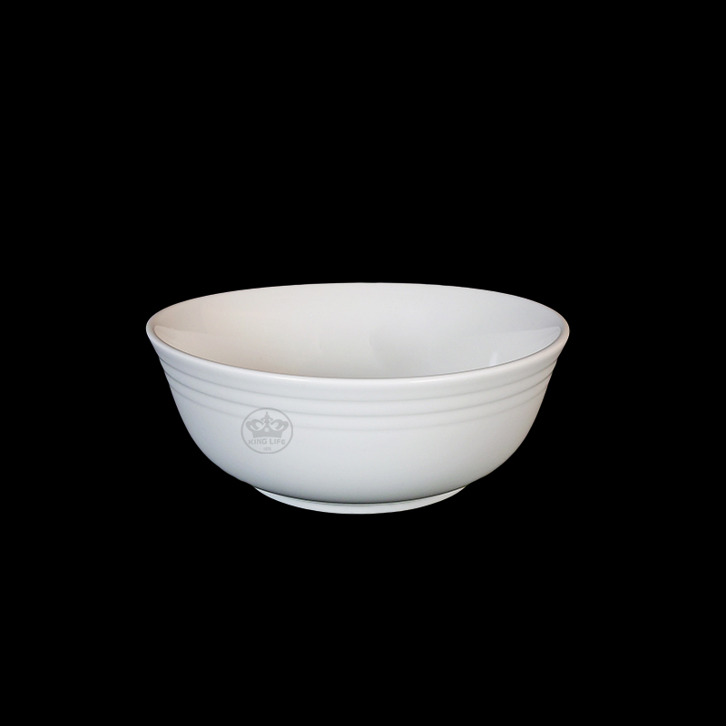 大同磁器 象牙強化 93型8吋湯碗 S001(20x20xH7cm)
