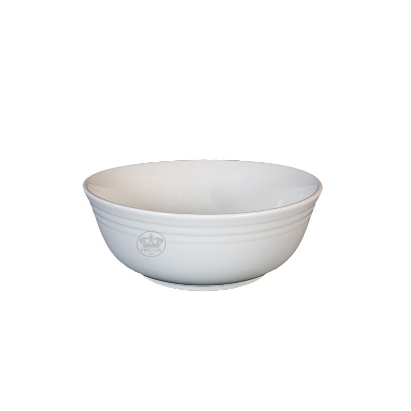 大同磁器 象牙強化 93型8吋湯碗 S001(20x20xH7cm)