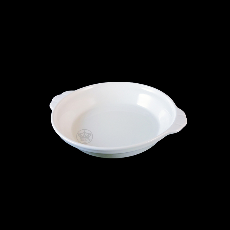 大同磁器 象牙強化 7吋焗烤 S001(18x18xH3.3cm)