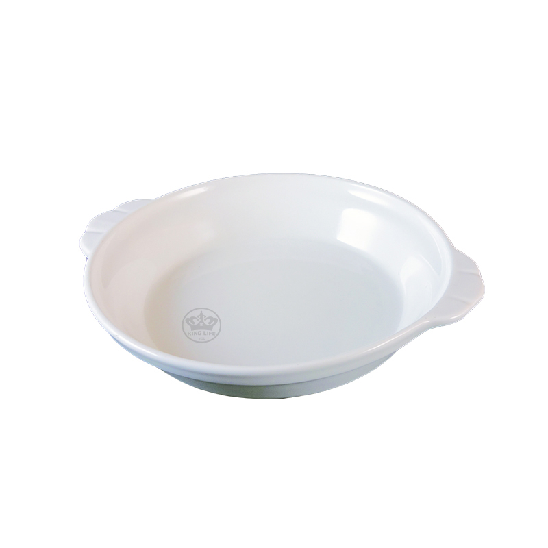 大同磁器 象牙強化 9吋焗烤 S001(23.2x23.2xH3.7cm)
