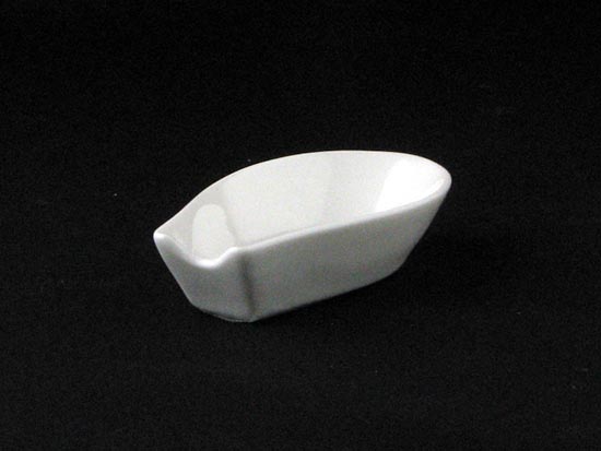 大同磁器 象牙強化 湯匙座 S001(9x5.2xH2cm)