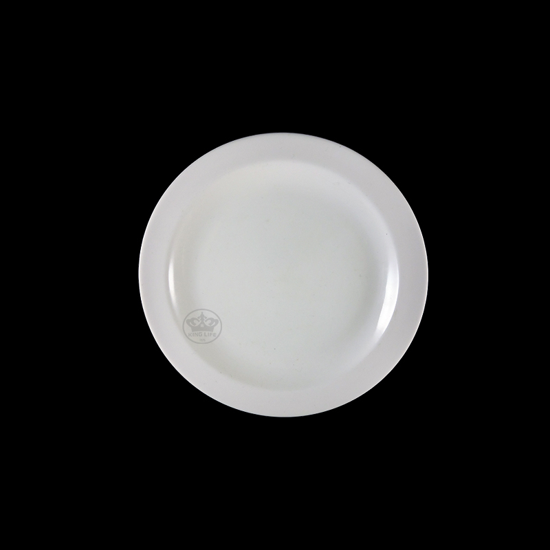 大同磁器 象牙強化 9吋西式皿 S001(22.5x22.5xH2.5cm)