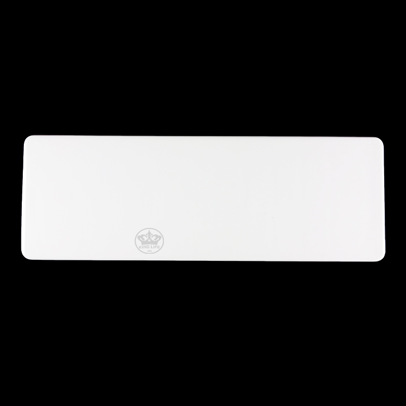 大同磁器 象牙強化 長方平平盤 S001(30x10.5xH1cm)