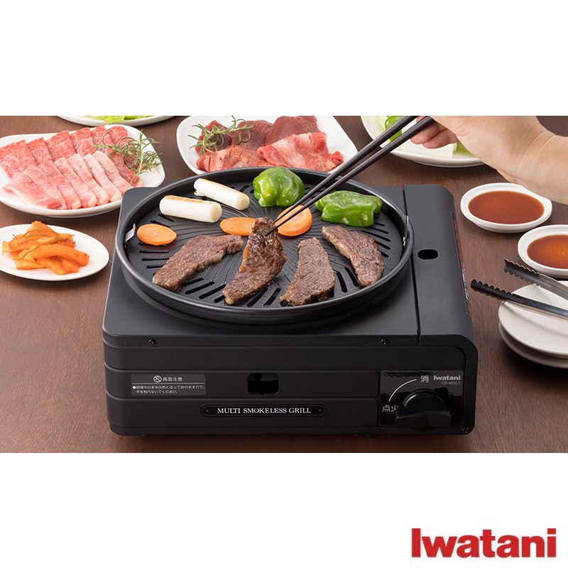 Iwatani 岩谷 日本多功能低煙燒烤磁式