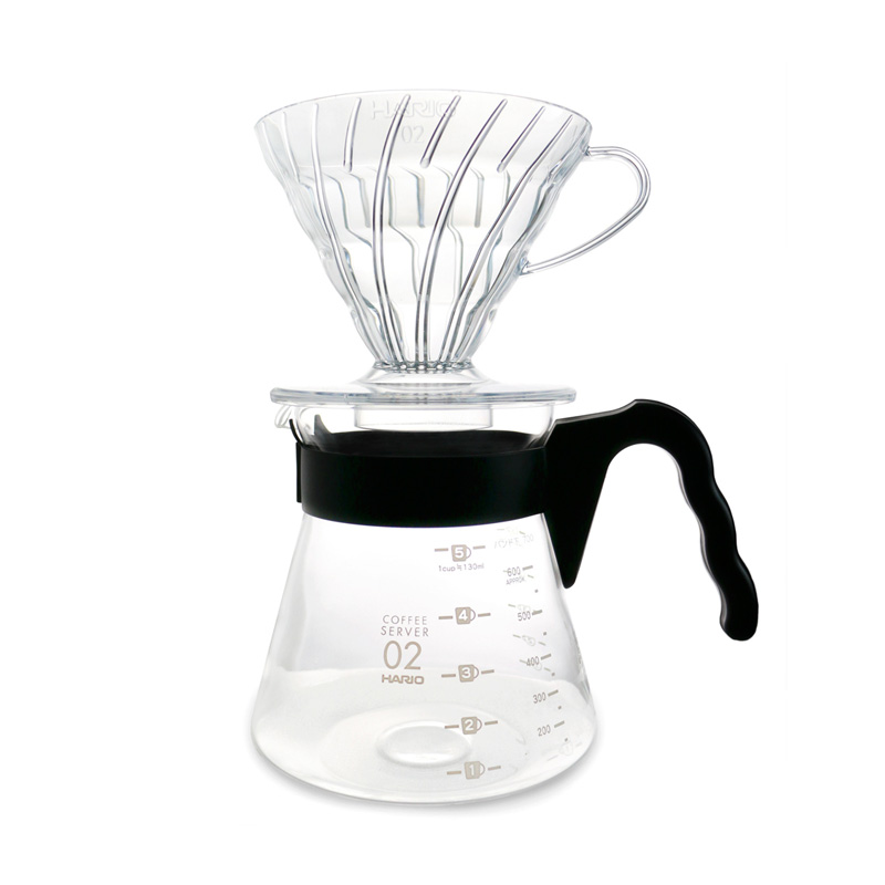 V60透明濾泡咖啡壺組