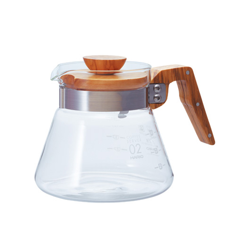 V60橄欖木60好握咖啡壺-600ml