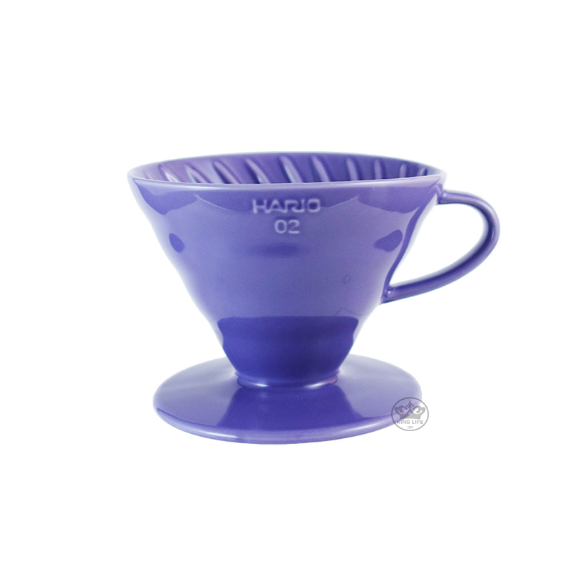 HARIO V60神秘紫02彩虹磁石濾杯