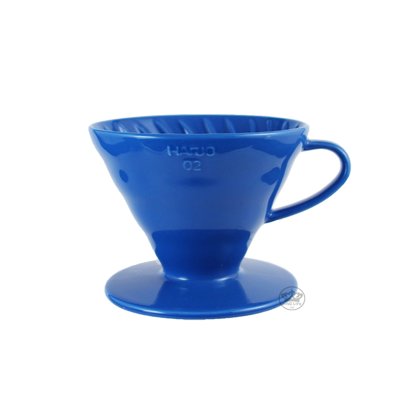 HARIO V60海軍藍02彩虹磁石濾杯