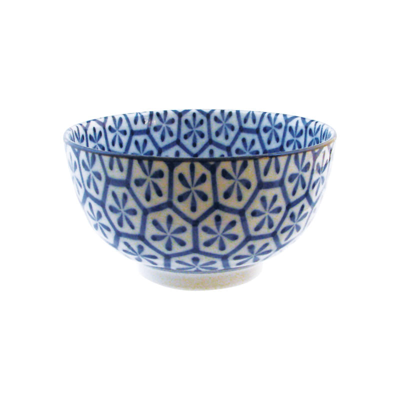 多用碗 花龜甲16*H8.5CM