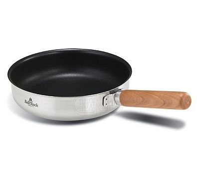 Bell Rock複合金不鏽鋼不沾平底鍋-20cm (BR-20W/coating)
