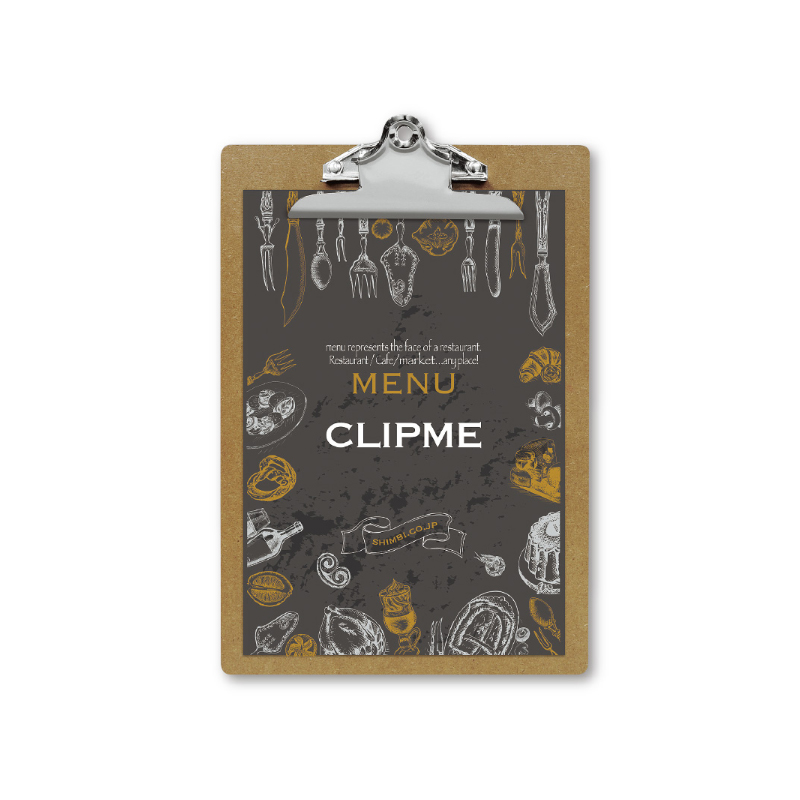 CLIPME菜單板(棕)