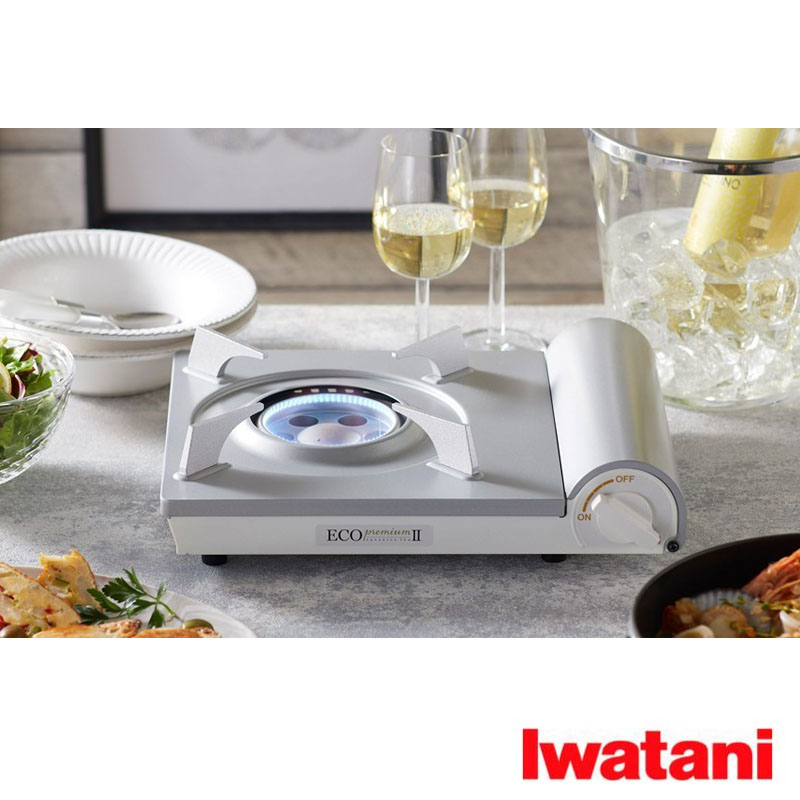 Iwatani岩谷_ECOpremiumⅡ_日本內焰式磁式瓦斯爐-2.9kw-白色