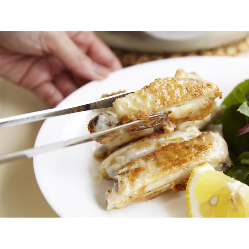 仙武堂日本18-8不銹鋼燒肉夾(小)(日本製)