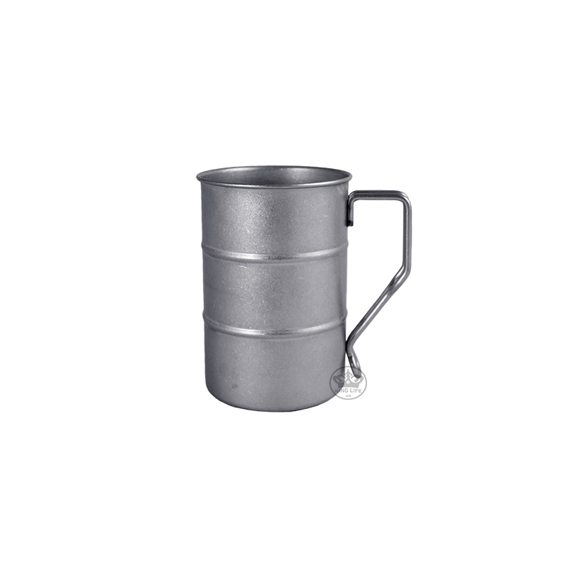 日本仿舊不鏽鋼(18-8)馬克杯-400ml