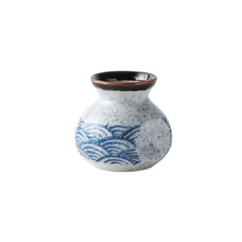 清海波牙籤瓶 4*H5.5cm 底3.7cm
