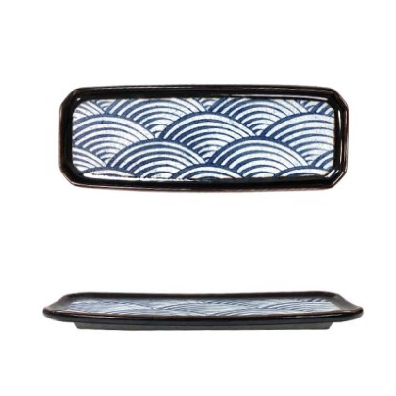 清海波味具長方托盤 22*8.3*H1.5cm