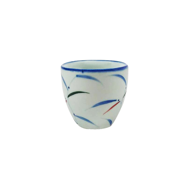 3"茶杯-五彩如意紋 7.2*H6.8cm