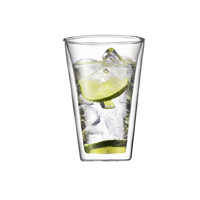BODUM-CANTEEN雙層玻璃杯400cc-2入